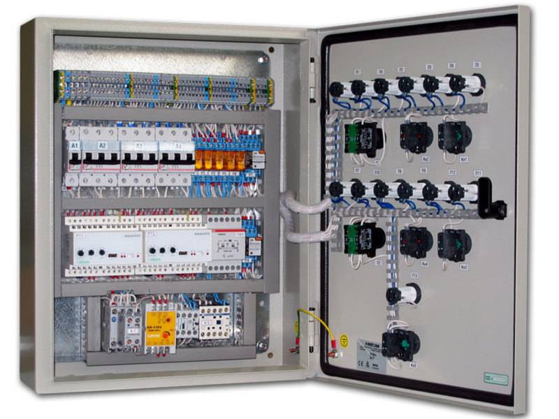 ألبومات مخططات نموذجية لأتمتة أنظمة التهوية خزانات التحكم لأنظمة الإمداد والعادم