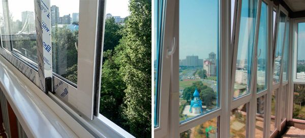 Fenêtres en aluminium et en plastique pour remplacer les vitrages froids par des vitrages chauds