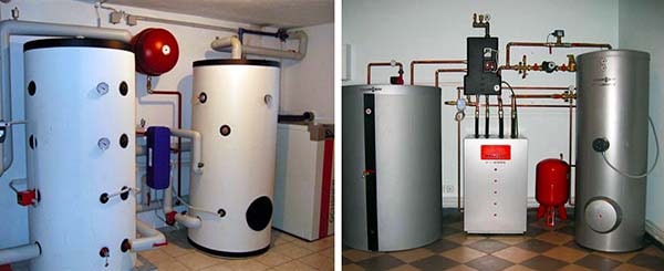 خزان تخزين الحرارة للتدفئة الأرضية