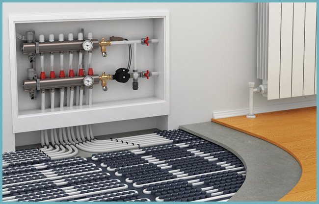 What is better Underfloor heating or heating radiator