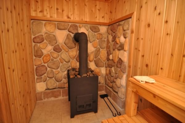 Cast iron sauna stoves