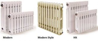 Liatinové radiátory v modernom štýle