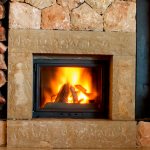 Fireplace log