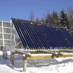 La eficiencia de los calentadores solares depende más de la presencia del sol que de la temperatura.