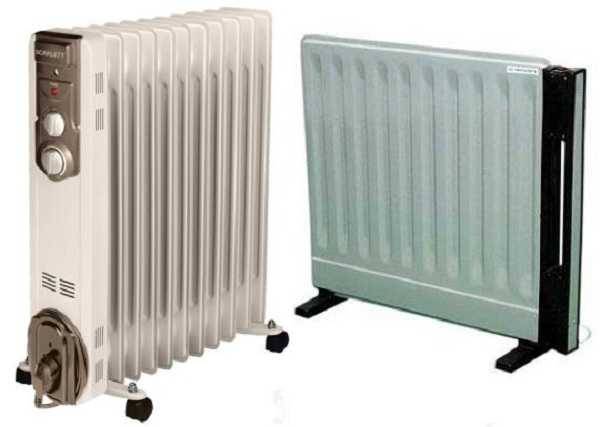 Електрически радиатори за отопление: основните видове, предимства и недостатъци на батериите