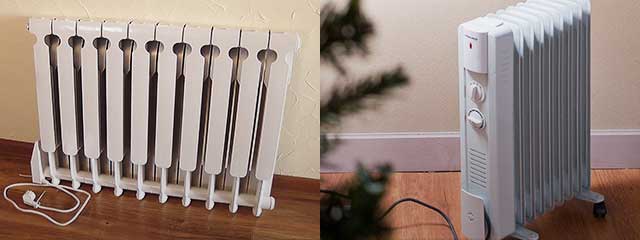 مشعات التدفئة الكهربائية: الأنواع الرئيسية للبطاريات ومزاياها وعيوبها