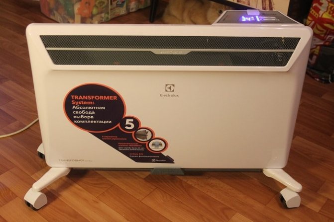 Electric convector Electrolux