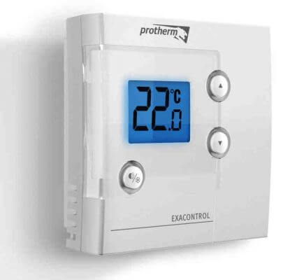 Elektroniskais divu pozīciju istabas termostats Protherm Exacontrol