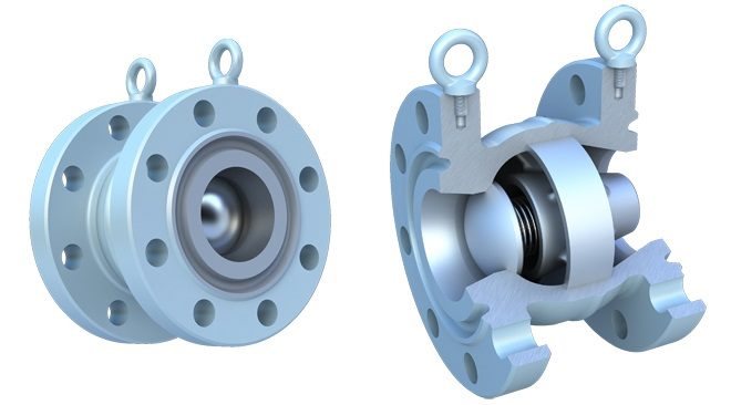 Flanged Axial Shockless Valve