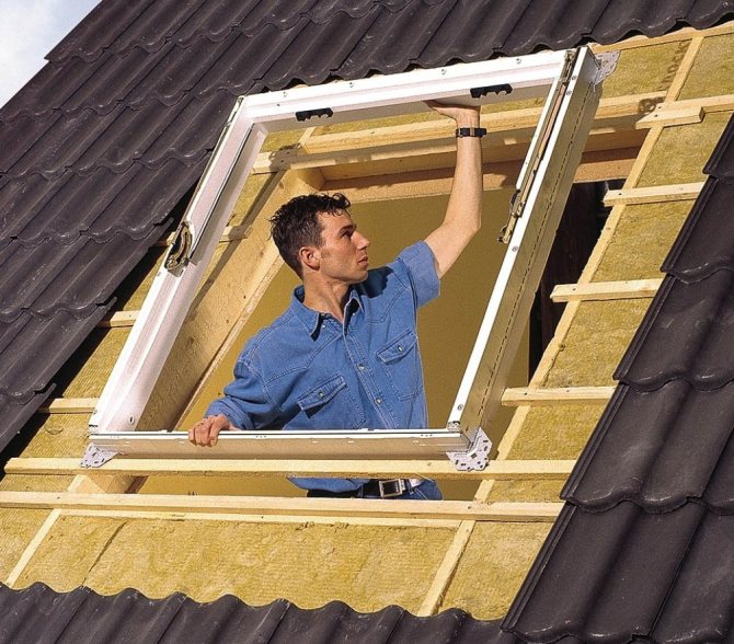The format of the dormer window depends on the style of the building.