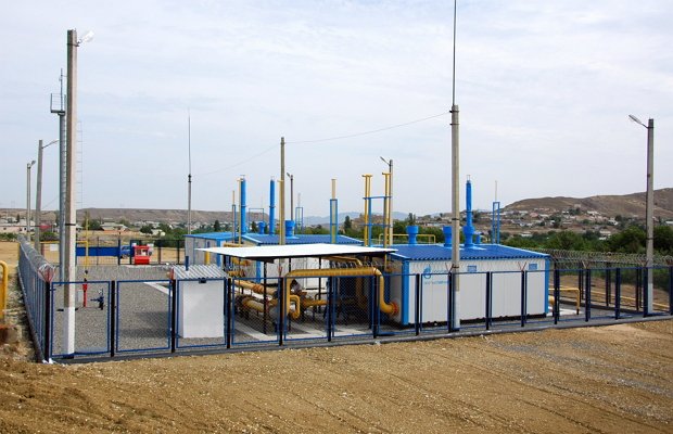 Station de distribution de gaz