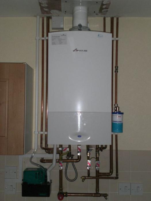 wall-mounted double-circuit gas heating boilers