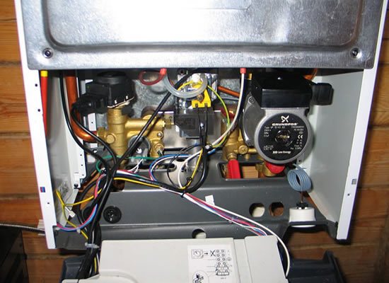reparación de calefacción de calderas de gas