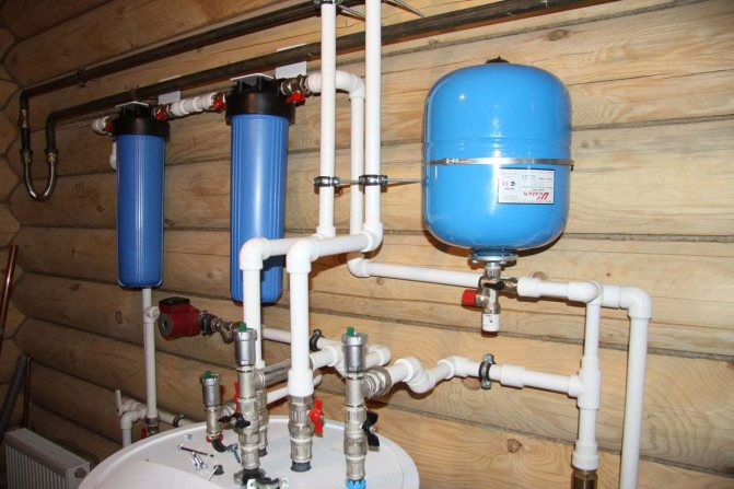Warm water in een privéwoning - berekening en schema