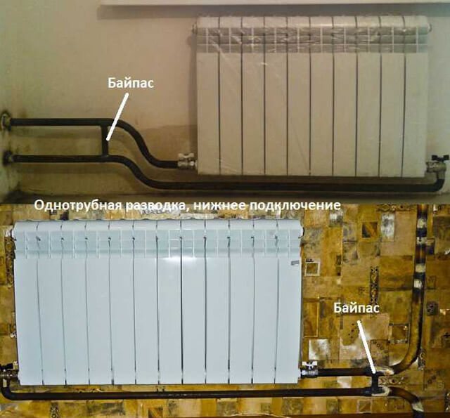 how to connect a bimetallic heating radiator