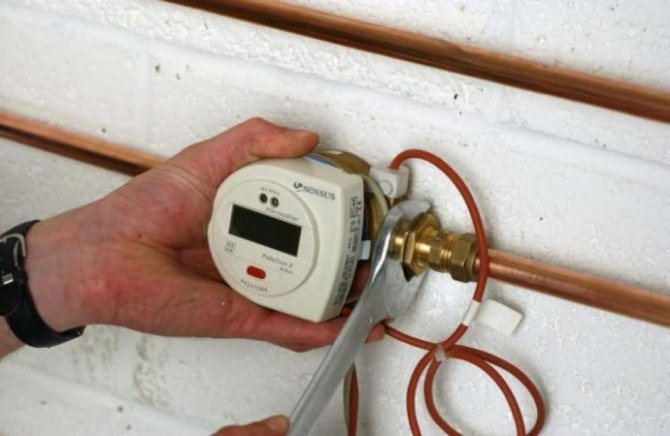 Come mettere i contatori per il riscaldamento in un appartamento; installazione di misuratori di portata individuali