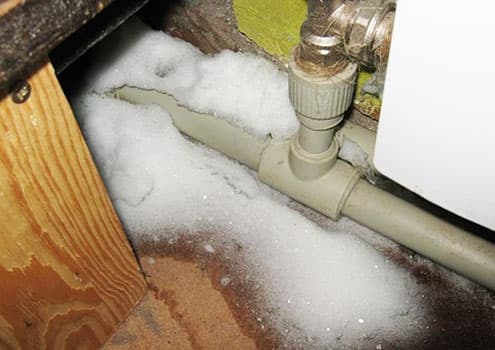 How to defrost a heating system