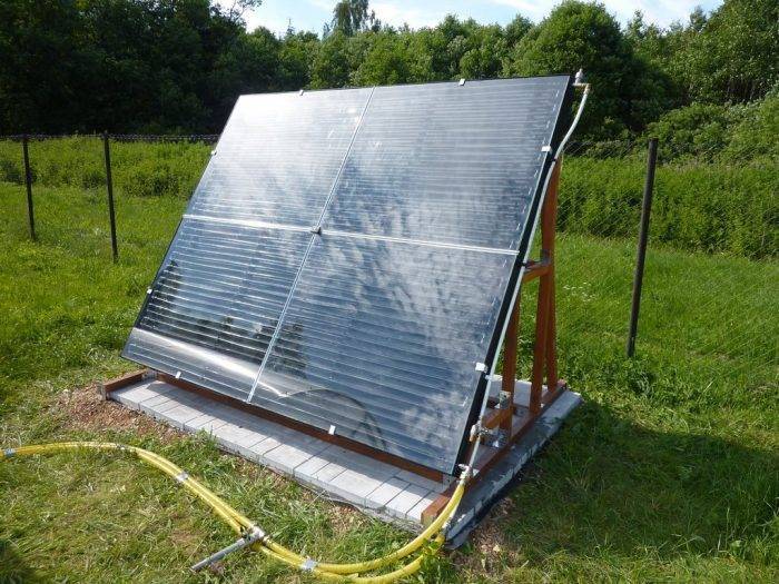 How to make a solar collector with your own hands