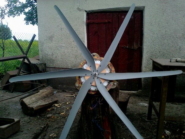 How to make a wind generator with your own hands
