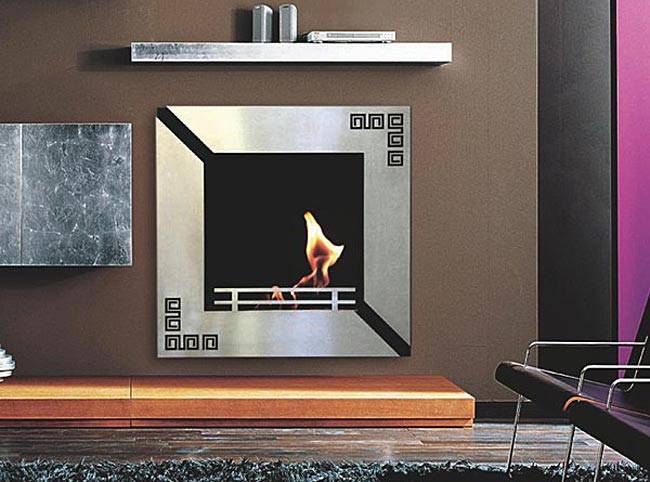 How to install a fireplace stove in a wooden house