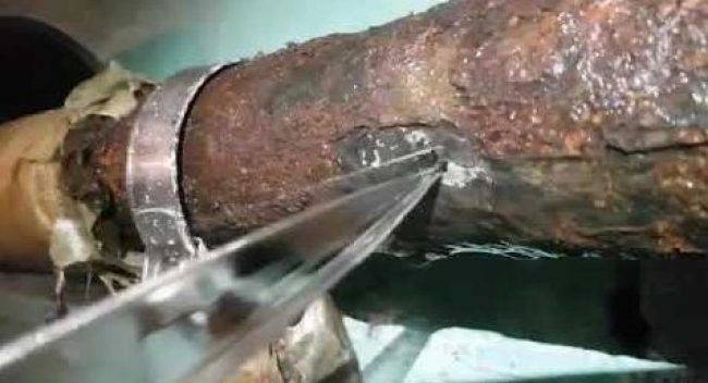 Cara menghilangkan kebocoran pada paip pemanasan penyegelan mekanikal lubang dan kedap kimia kebocoran