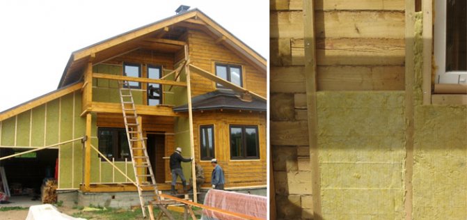 How to insulate a house outside