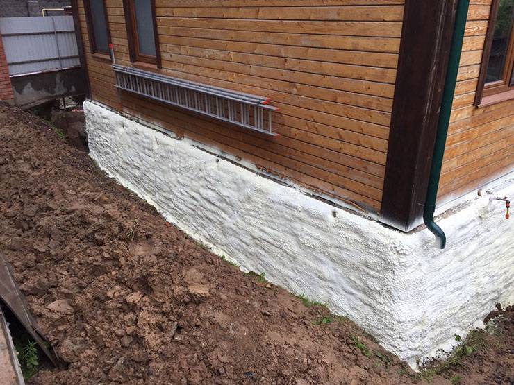 How to insulate the foundation and basement of a private house