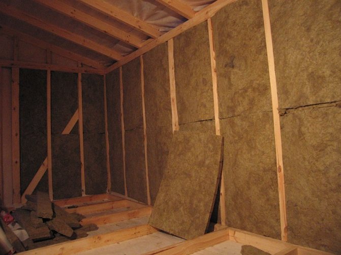 How to insulate a barn from the inside with your own hands