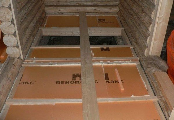 How to insulate floors in a bathhouse - We build a bathhouse or sauna