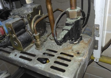 How to weld a gas boiler heat exchanger: self-repair instructions