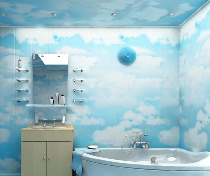 Welche Materialien können nicht verwendet werden, um das Badezimmer zu dekorieren