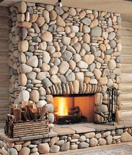 Fogão de pedra para sauna e casa