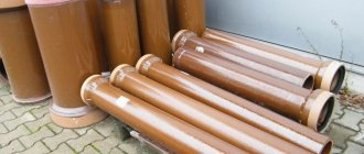 Ceramic pipes for sewerage