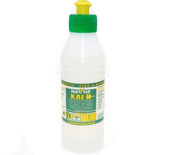 Adhesive for polystyrene ceiling tiles