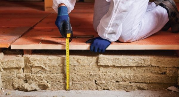 When thermal insulation of the floor in the house is required