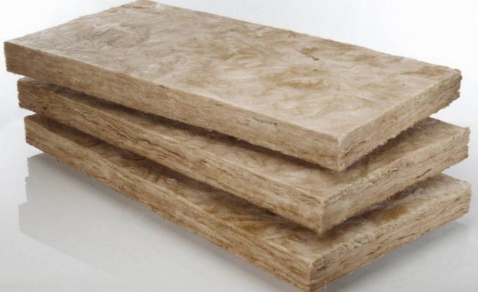 mineral wool for insulating aerated concrete walls