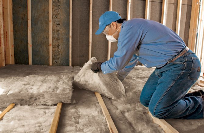 Mineral wool is great for insulating living quarters
