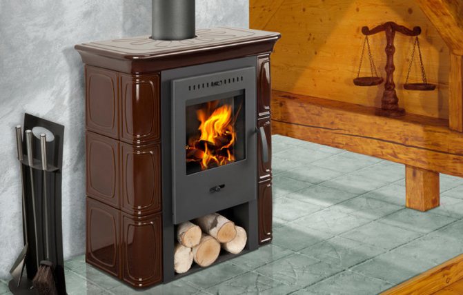 Mini fireplace for giving
