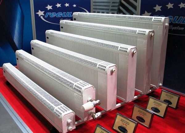 Nella foto i radiatori in rame-alluminio Regulus-sistem