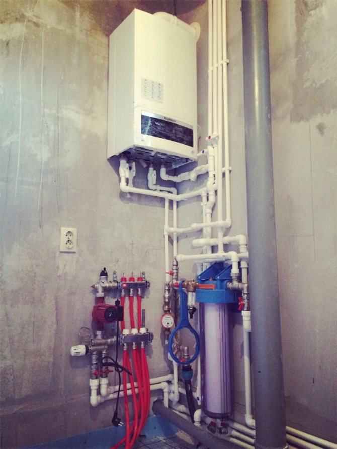 wall-mounted gas boilers buderus double-circuit