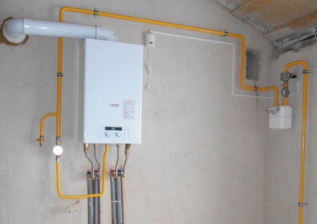 normy pro instalaci plynového kotle v bytě