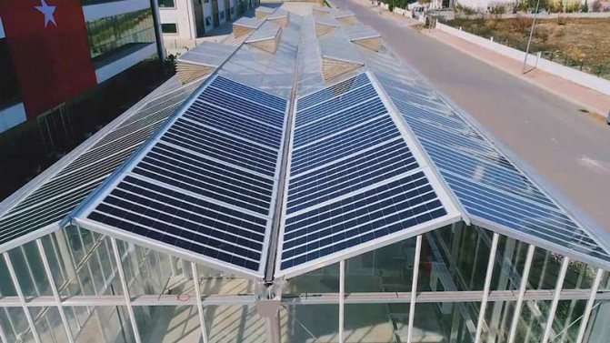 Pag-init ng greenhouse na may solar collector