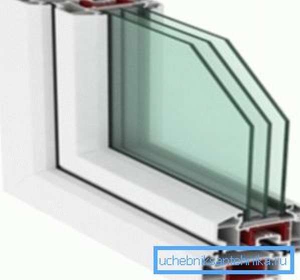 تحدد كمية الزجاج في النافذة مقدار الحرارة التي تمر عبر النوافذ.