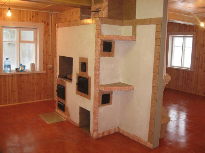 Forni per riscaldamento e cottura realizzati con progetti in mattoni