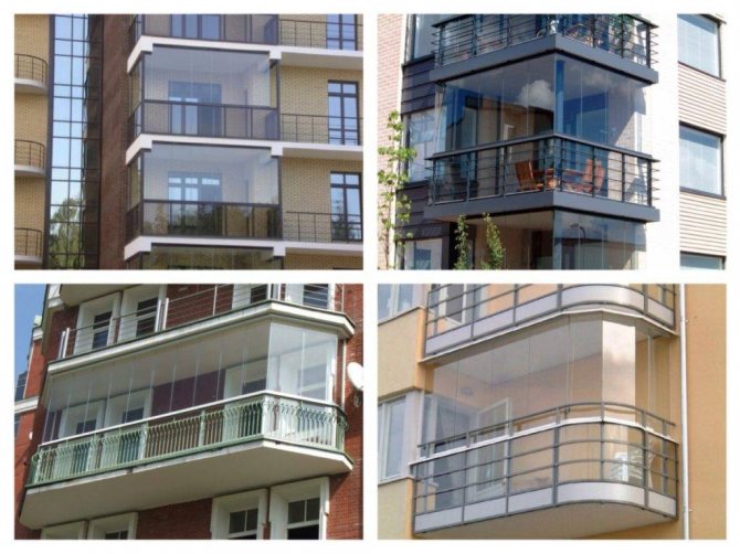 Pemandangan balkoni panorama: jenis dan ciri teknologi