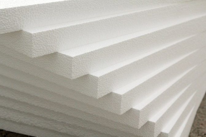 Styrofoam in sheets