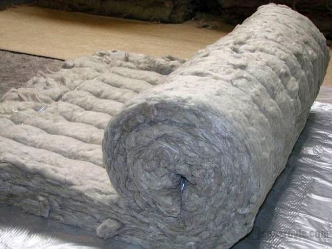 Dalles de laine minérale pour toiture