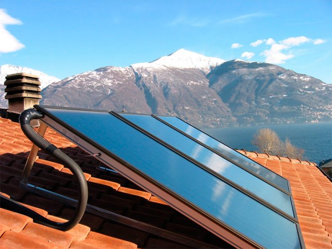 مجمعات الطاقة الشمسية المسطحة