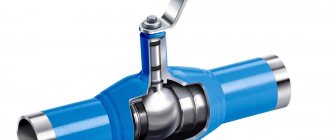 Why is it not recommended to regulate the water pressure with a ball valve?