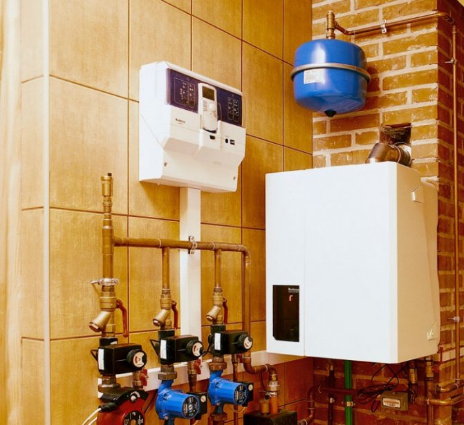 selection of a heating boiler by area